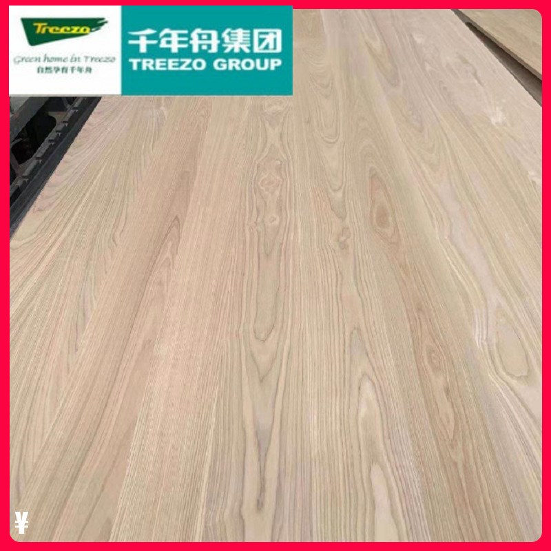 千年舟E0级原木北美白橡木白蜡木直拼板环保集成家具实木板材