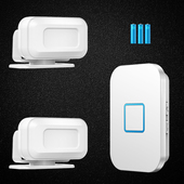 两件式 电子迎宾器感应器店铺进门你好欢迎光临感应门铃超市二拖一