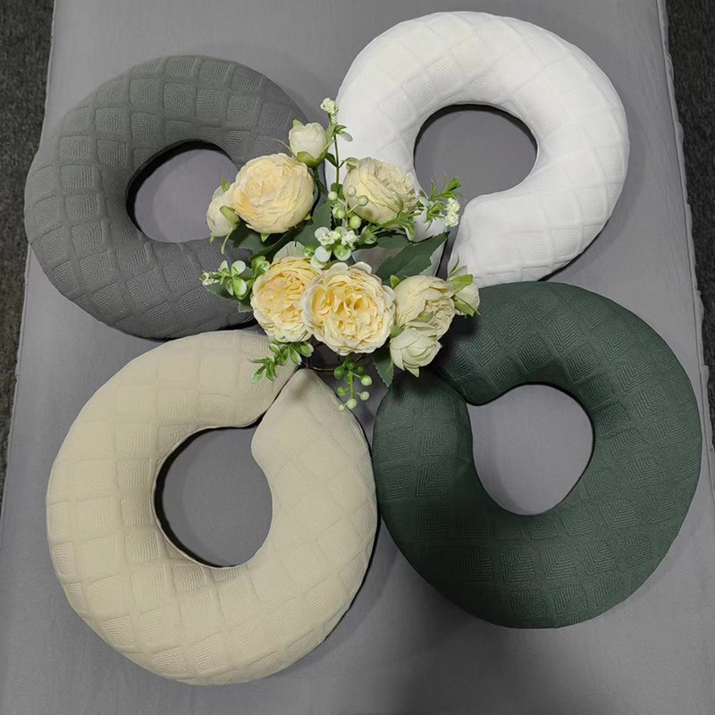 美容院专用记忆趴枕脚枕按摩sap床头洞脸枕胸枕u型枕美容床头洞垫