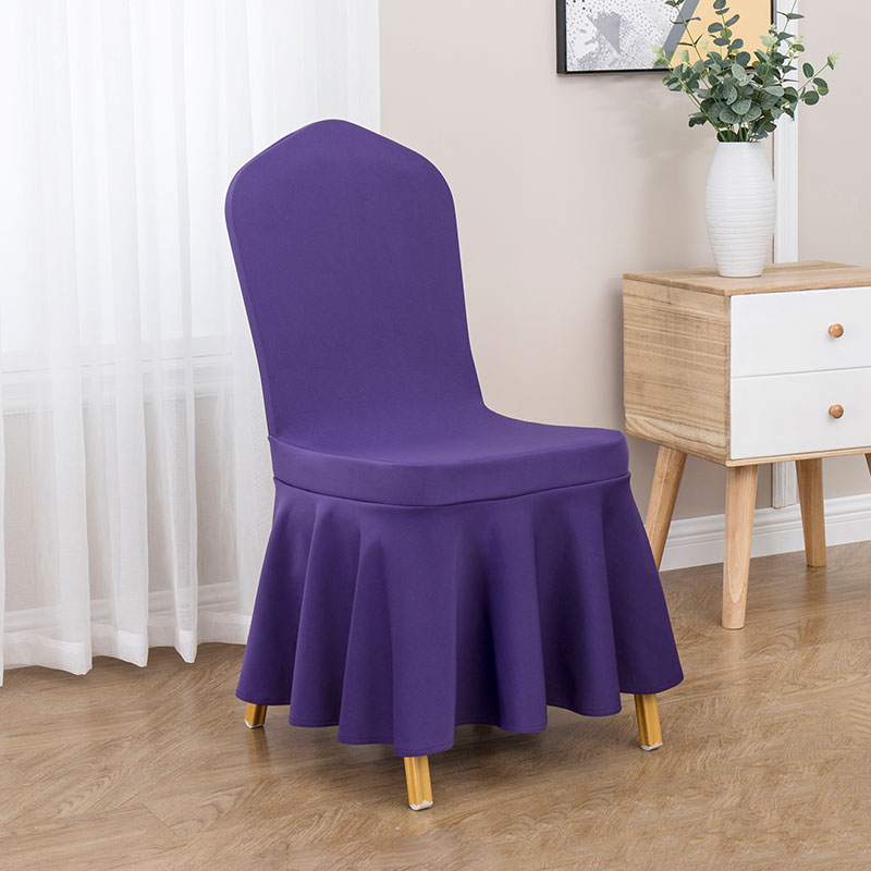 定制加厚弹力椅空气层椅子酒店饭店婚庆宴会会议通用餐椅罩