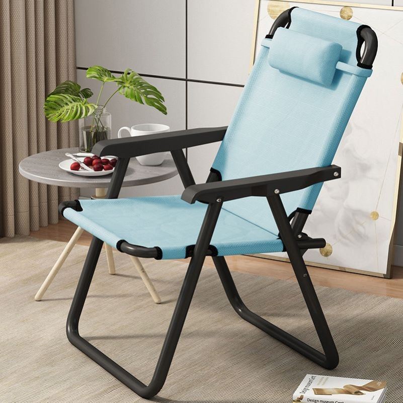 折叠躺椅午休午睡懒人家用休闲电脑椅学生宿舍单人椅阳台椅