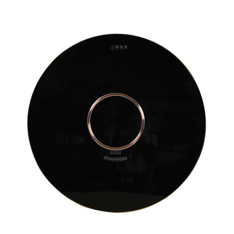 家用餐桌电动转盘暖菜板电磁炉火锅保温智能加热桌面自动旋转底座