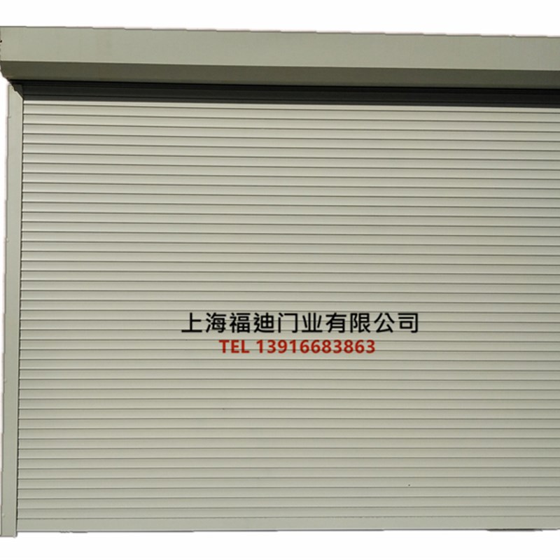 上海铝合金水晶电动遥控车库卷帘门商铺别墅防盗自动卷闸门