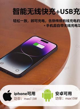 中古子落地床灯置物架一体客厅沙51655发旁复卧室头氛围感台灯cas