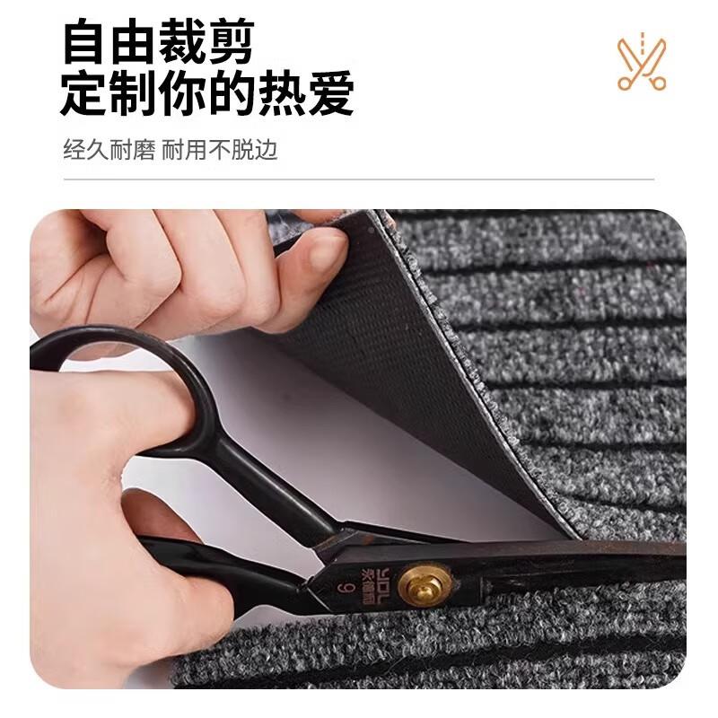 地毯商用大面积整铺口PVC底七脚垫外楼门梯垫入条户耐脏防滑地垫