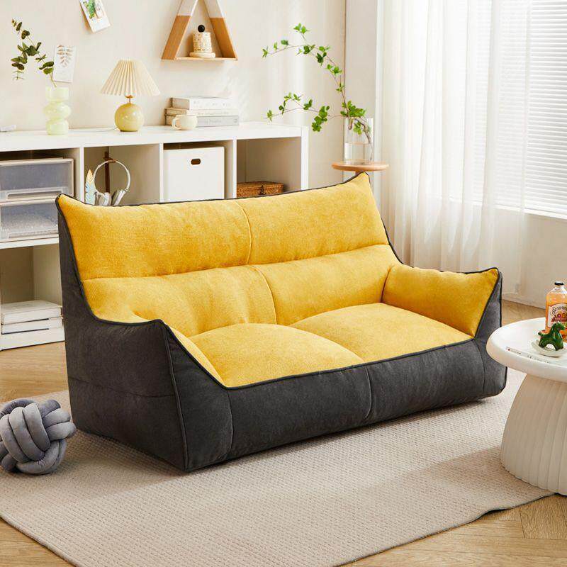 懒人沙发雪花绒套小皮壳衣布物填充客244厅卧室单人沙发户双型沙