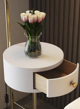 客厅卧落地灯室床33364头美复古轻奢式沙发边茶几充电置立物摆件