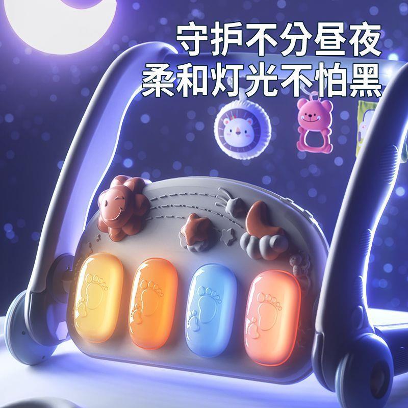 婴儿玩生具脚踩钢琴健身架KTH3器个新婴幼儿0宝宝到6月1岁儿童脚
