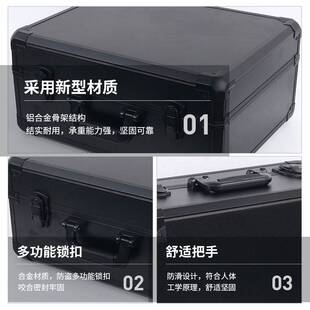 厂家销售仪器铝箱工具箱防水防震车载铝制精密轻型防摔轻型航空箱