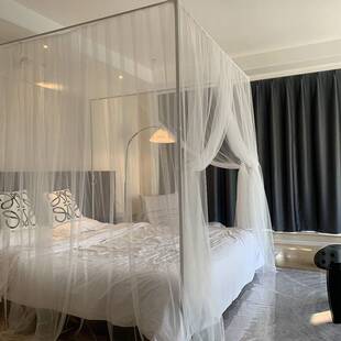 批可订蚊帐家用落地加大拼接床老式纱帐2024新款床幔可可订特殊尺