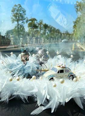 SH汽车摆件车全内8装饰品高网挡轻奢红中控台用品大车载女HUM神款