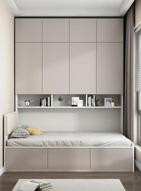 MTM儿榻简榻米衣柜书柜体床组合一省空间储物现代约床小户型定童