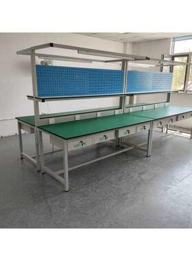 天津防静电工作间带灯试验操作台维流LDD台水线车修台工厂打包检