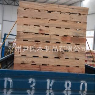 物流运输托盘托松免木胶合栈板仓库叉车托板实木81752出口盘卡板