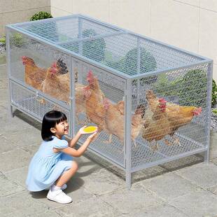 鸡笼子室内外家用大号养鸡笼农村鸡舍鸡窝鸡房子鸡棚铁丝网鸭子笼