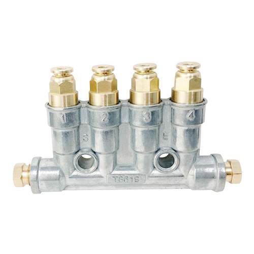 快插接头 34510 油路分配器 T8618 5出口定量容积式 0.1CC 0.16CC