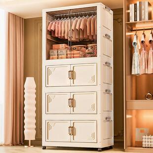 免安装 颜值叠折柜家用衣收纳XFS6512柜挂衣柜卧室衣橱柜收纳箱储