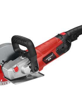 航典单片线开槽机水电安装孔无尘盒开线URA器混凝土槽带水切割机