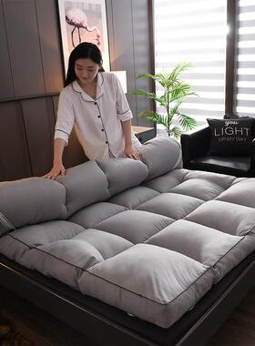 加厚床垫榻丝榻米立体羽绒软单人酒店学双生床民宿折000067叠磨毛