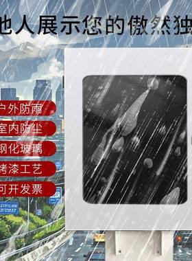 玻黑色璃款充电桩箱保护加厚防水尘新能源专HND用户防外立柱防护