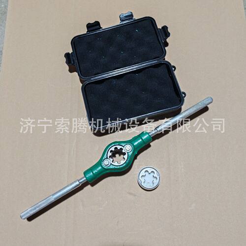 DN20DN25DN32扳牙套丝机 铰螺纹手动绞丝机铁管镀锌管水管车丝