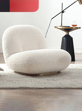 具现代轻懒人沙发榻榻米家阳单台休闲椅创意落PDD30742地上人小奢