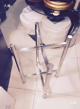 不锈钢砧厨房菜板架菜墩置物QQB台砍肉板砧台案板板架不锈钢架4角