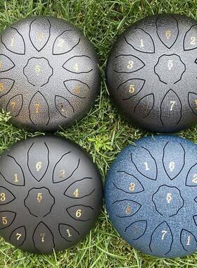 8寸1音空灵鼓F调C调1钢舌空鸣鼓FMC成人音舌鼓鼓学入门打击初乐器