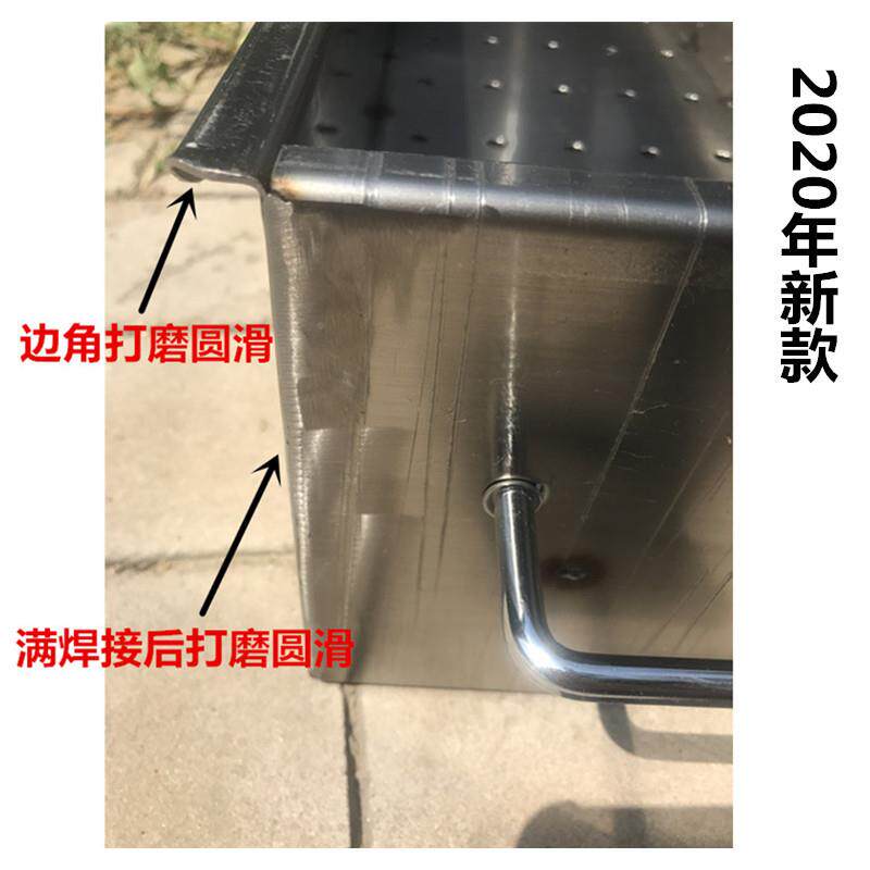 0WYV厚不锈钢烤羊腿加炉子鸡烤F7565876兔鸽子烤炉烤串炉白钢家烧