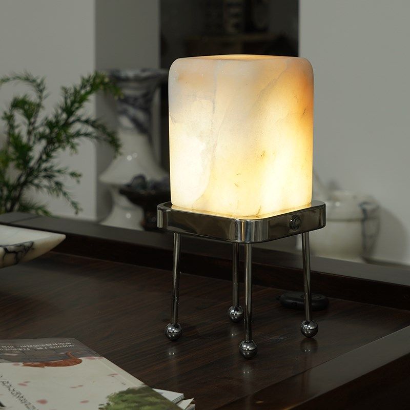 后现代简约触摸式云石台灯办公室书房书桌灯卧室床头灯酒吧灯礼品