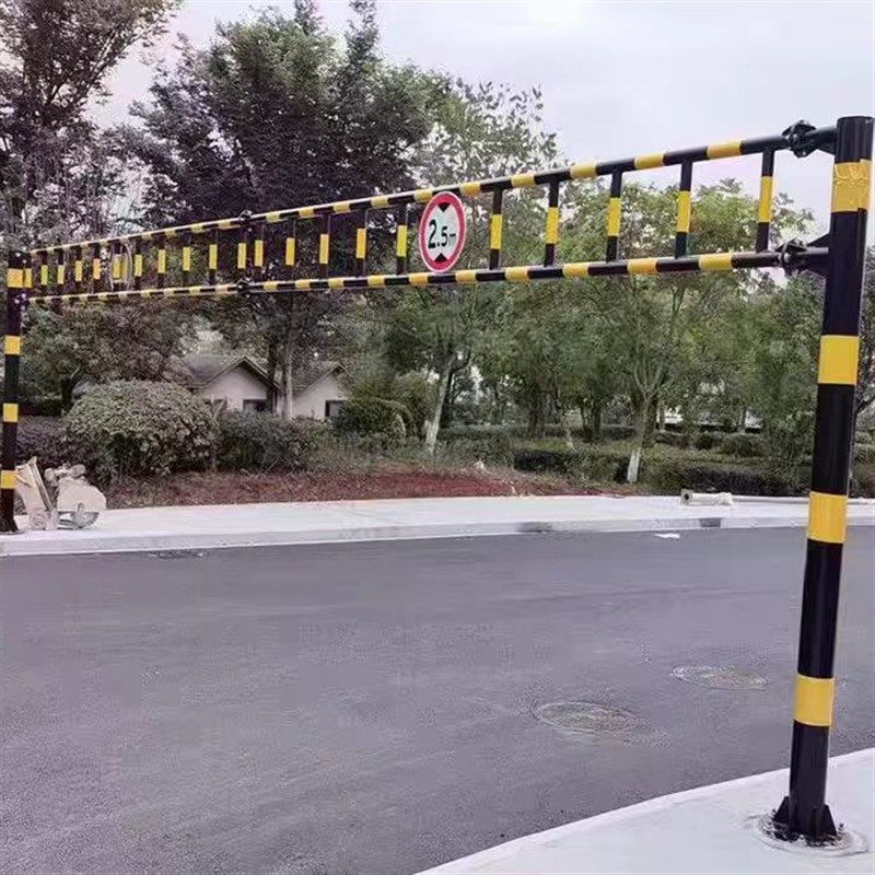限高架道路公路高速涵洞车库桥面乡道小区龙门架固定旋转限高杆