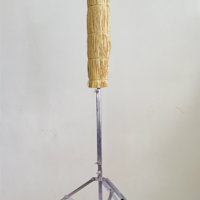 冰糖葫芦稻草把子可肩抗移动展示架稻草靶子摆摊怀旧复古便携架子