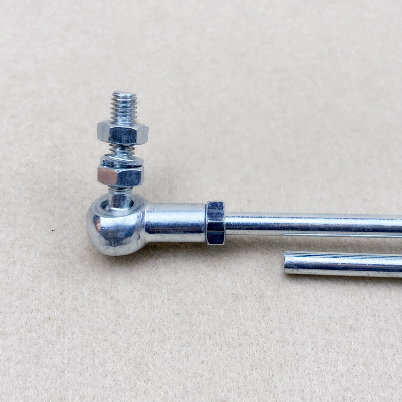 工业拷边机吸风筒脚踏启动拉杆开关无刷吸尘装置球型连杆缝纫配件