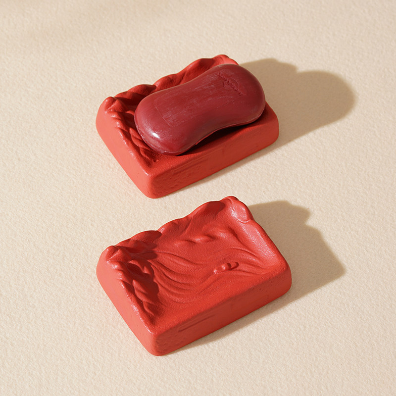 仲夏知己海誓山盟结婚肥皂盒一对女方陪嫁创意香皂碟皂盒婚庆用品