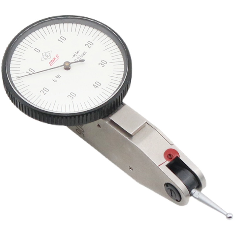 哈量连环杠杆百分表千分表0-0.2 0.8 0.002/0.01mm高精度万向表座