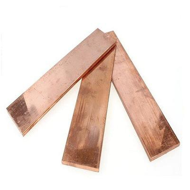 紫铜排扁条高纯度T2紫铜排厚度3.0mm.0mm规格齐全质量可零切