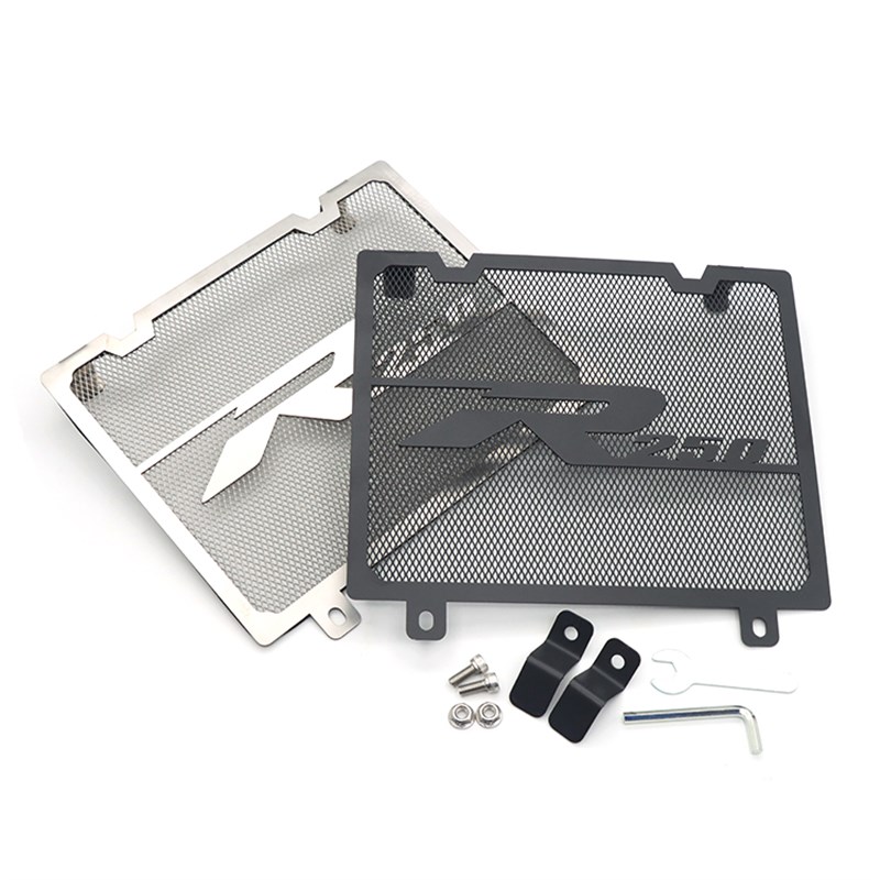 适用QJ赛00赛0追3改装SRK追00水箱防护网保护罩散热器护板