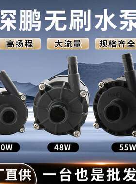 无刷直流水泵P450424D05 P600524F P603724N  深鹏冷水机专用水泵