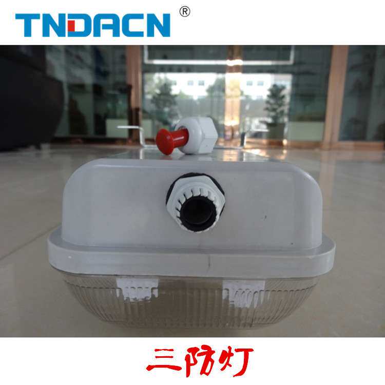 BYS三防灯全塑led防水防尘防腐荧光灯1.2双管成套日光灯防护户外