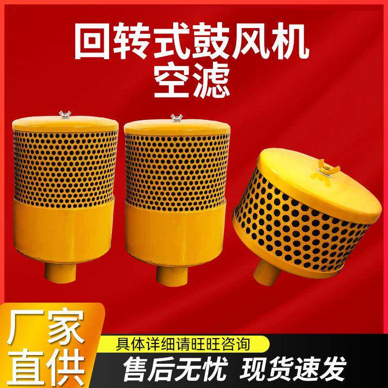 江苏厂家供应 回转式鼓风机空滤 鼓风机空气过滤配件备件排风
