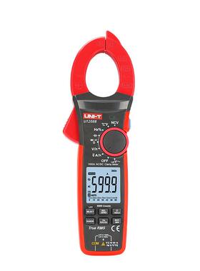 优利德UT206B/UT207B/UT208B交直流钳形万用表 1000A浪涌电流钳表