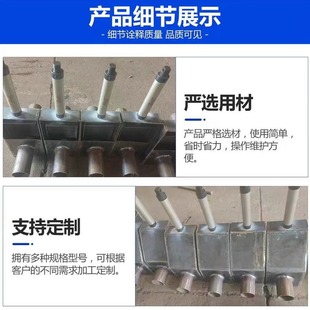 抛丸机气动阀门供丸流丸阀 电磁阀供丸阀配件手动改气动阀