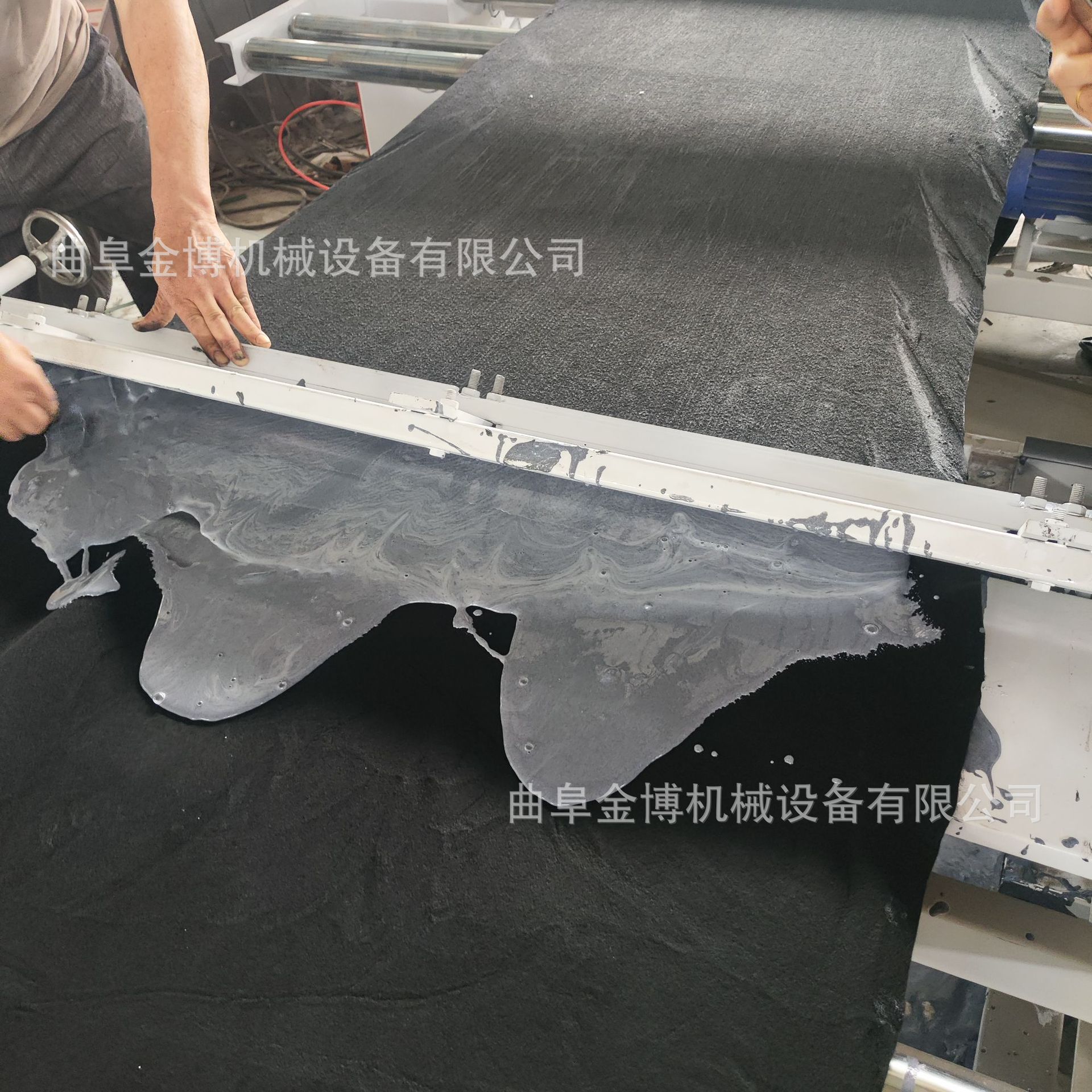 海绵枕头芯硅胶枕浸胶机  加硬定型烘干挤压  乳胶床垫海绵涂胶机