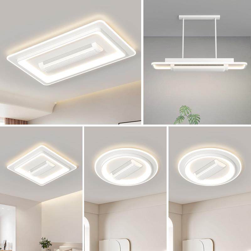 全光谱现代简约长方形大厅隐形吸顶风扇灯客厅卧室吸顶灯中山灯具,电子元器件市场,其它元器件,淘宝优惠券,粉丝福利购,淘宝优惠卷