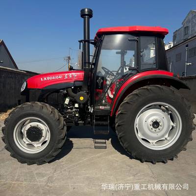 东方红120马力四驱拖拉机LX904 旋耕打田机YTO东方红LX2004 四轮