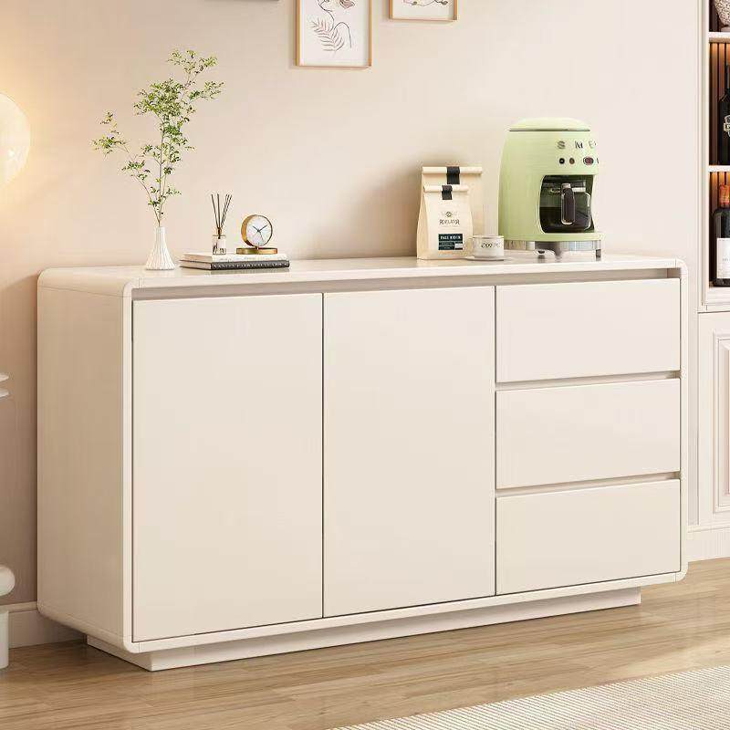 实木餐边柜靠墙一体现代简约奶油风客厅圆弧收纳储物斗柜餐边柜,3C数码配件,其它配件,淘宝优惠券,粉丝福利购,淘宝优惠卷