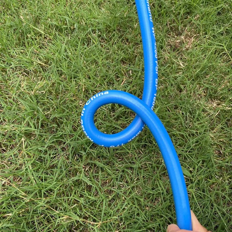 洗车机不锈钢钢丝小蓝管高压出水管钢丝管清洗机钢丝管柔软轻便