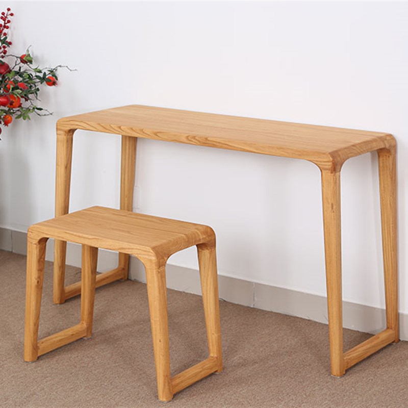 专业古琴桌凳实木古琴桌琴桌书桌一体专用桌子抄经桌椅老榆木榫卯