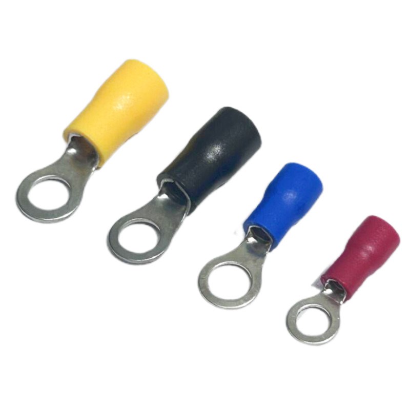 RV5.5-冷压 接线端子 线耳 O型圆形绝缘端头 0只/包 黄铜