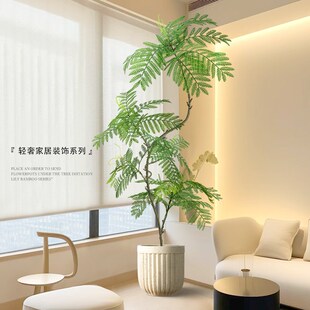 大型落地摆件家居饰品客厅高端大气上档次装饰好物奶油风仿真绿植